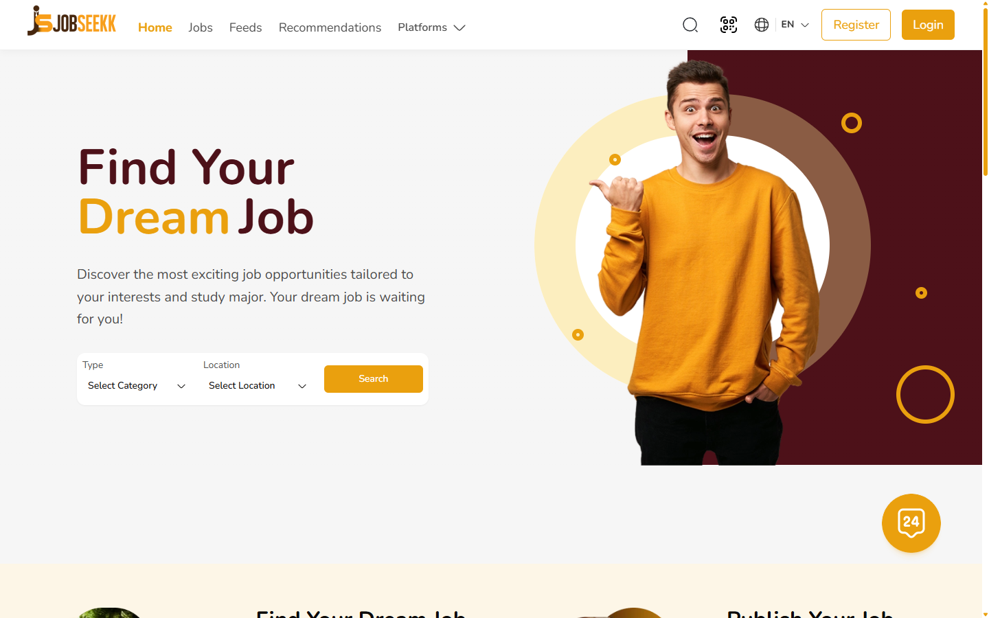 Jobseekk screenshot